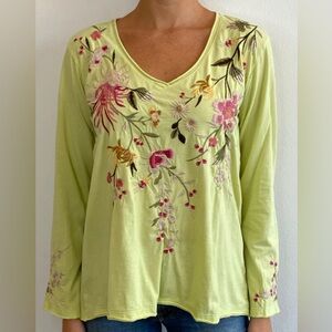 JOHNNY WAS relaxed Mei T shirt Nwt